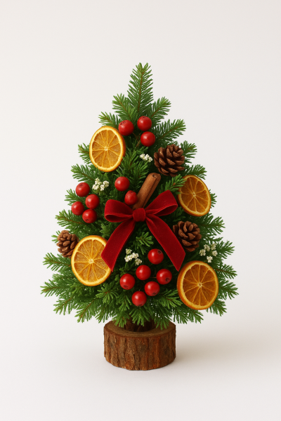 Atelier « Mon petit sapin de Noël en fleurs séchées »