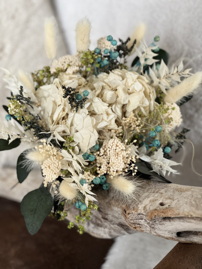 Bouquet de Mariée Émeraude